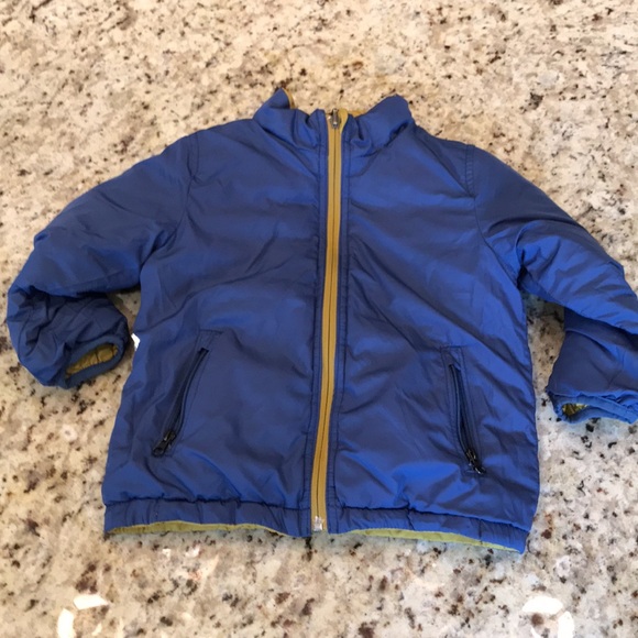 baby Gap reversible winter puffer coat jacket toddler size 3 - Picture 6 of 7
